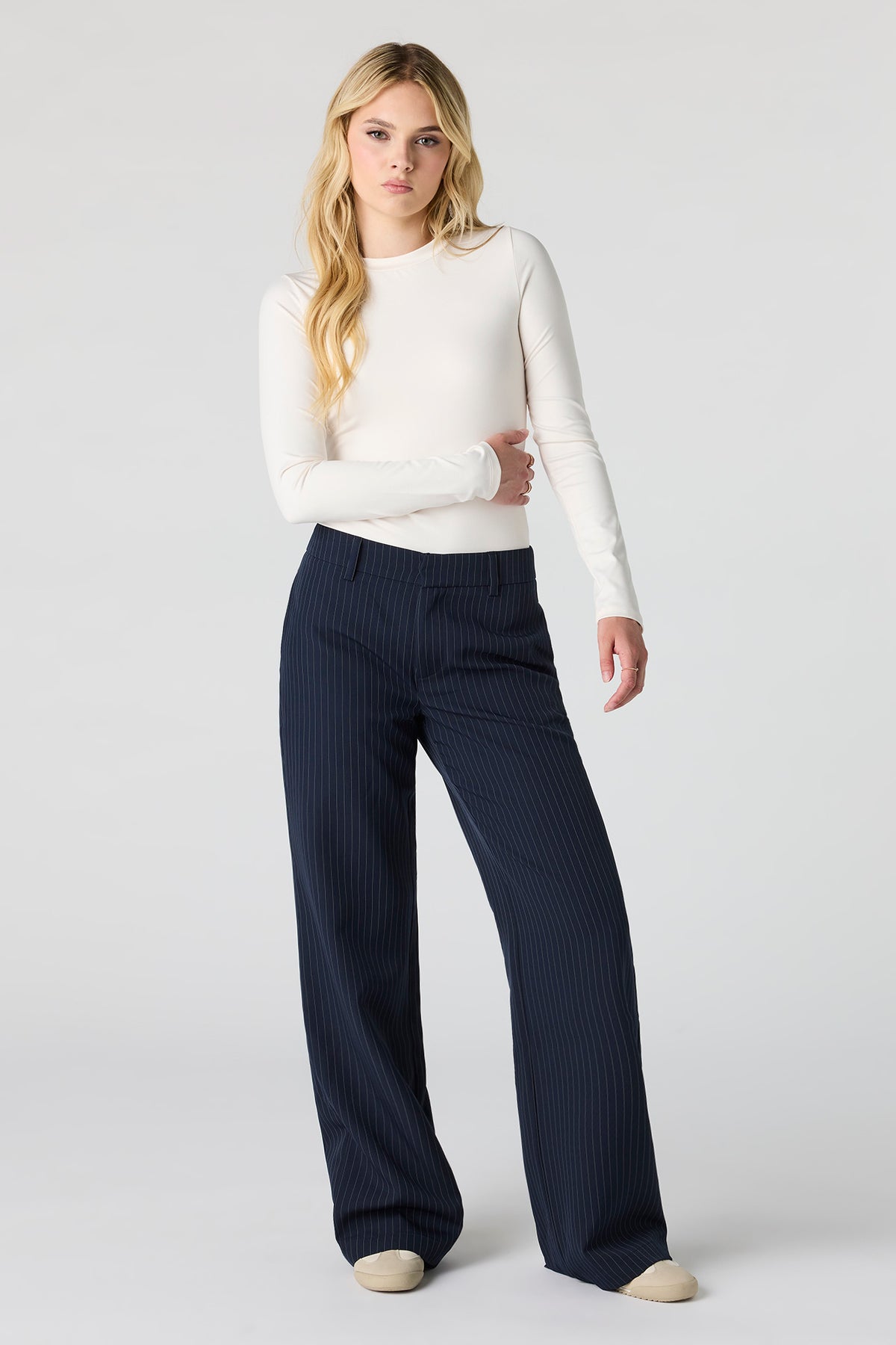 Pantalon habillé à jambe droite