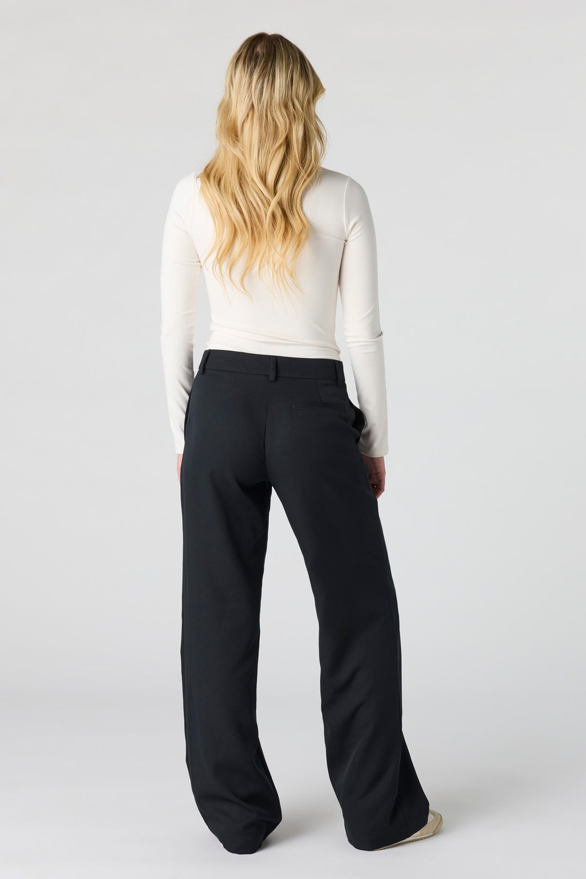 Alt View 3. Straight Leg Dress Pant - Black