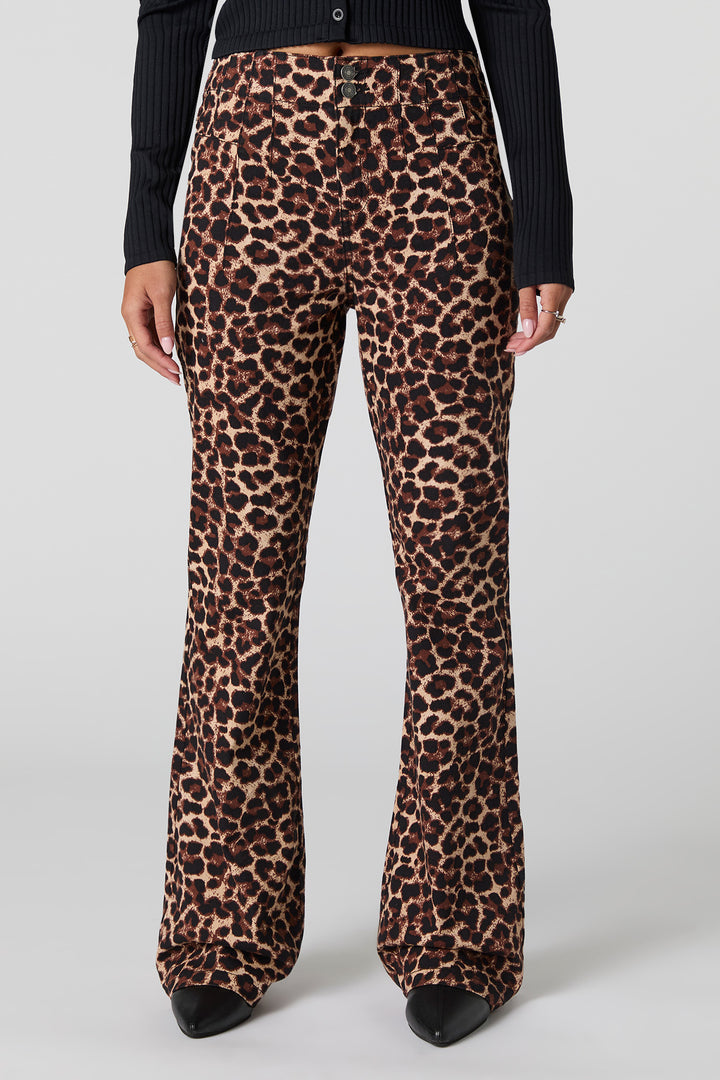Printed Flare Pant – Urban Planet