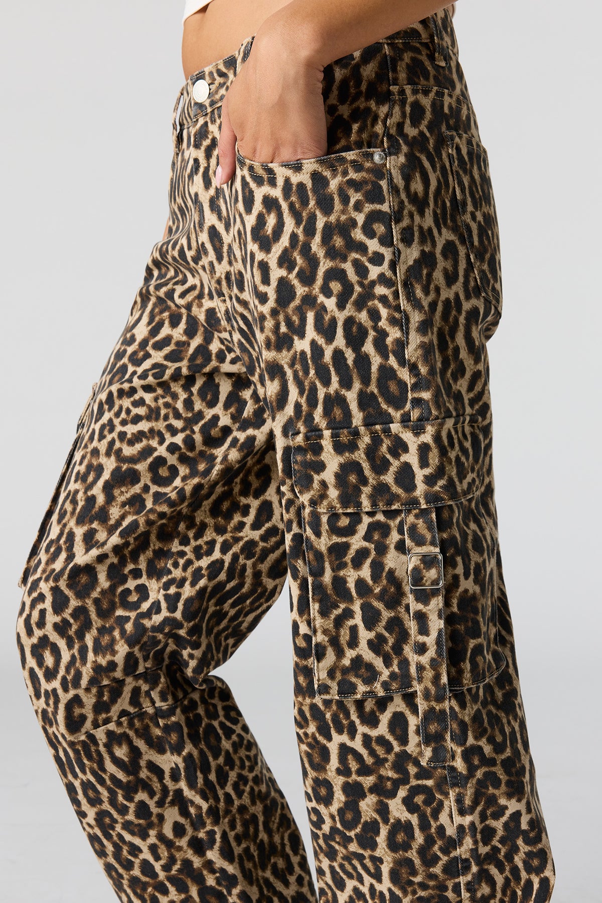 Vue alternative 4. Pantalon cargo à taille basse