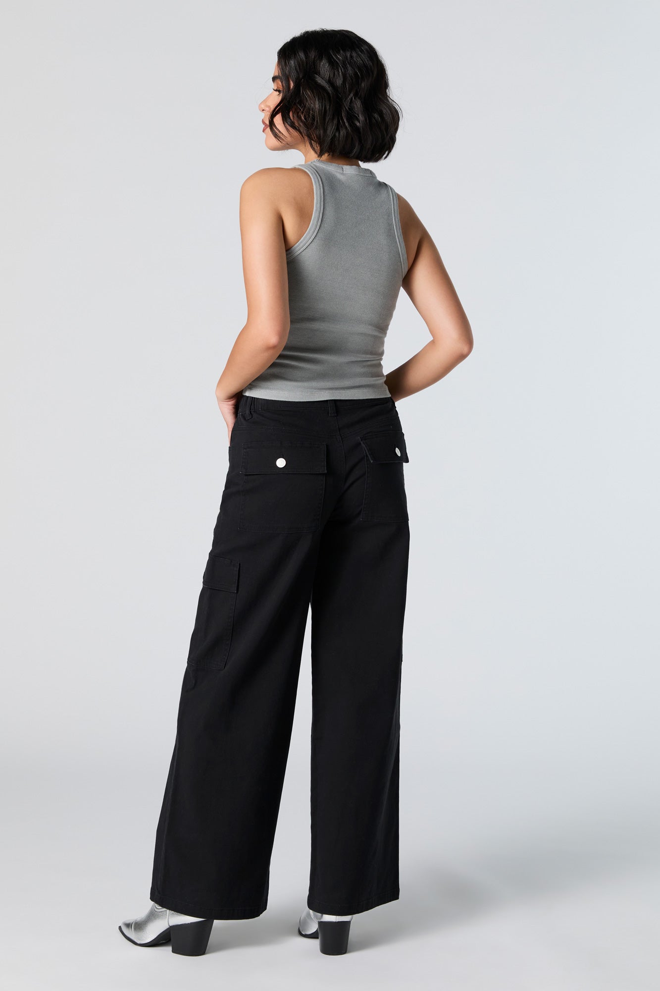 Wide Leg Cargo Pant