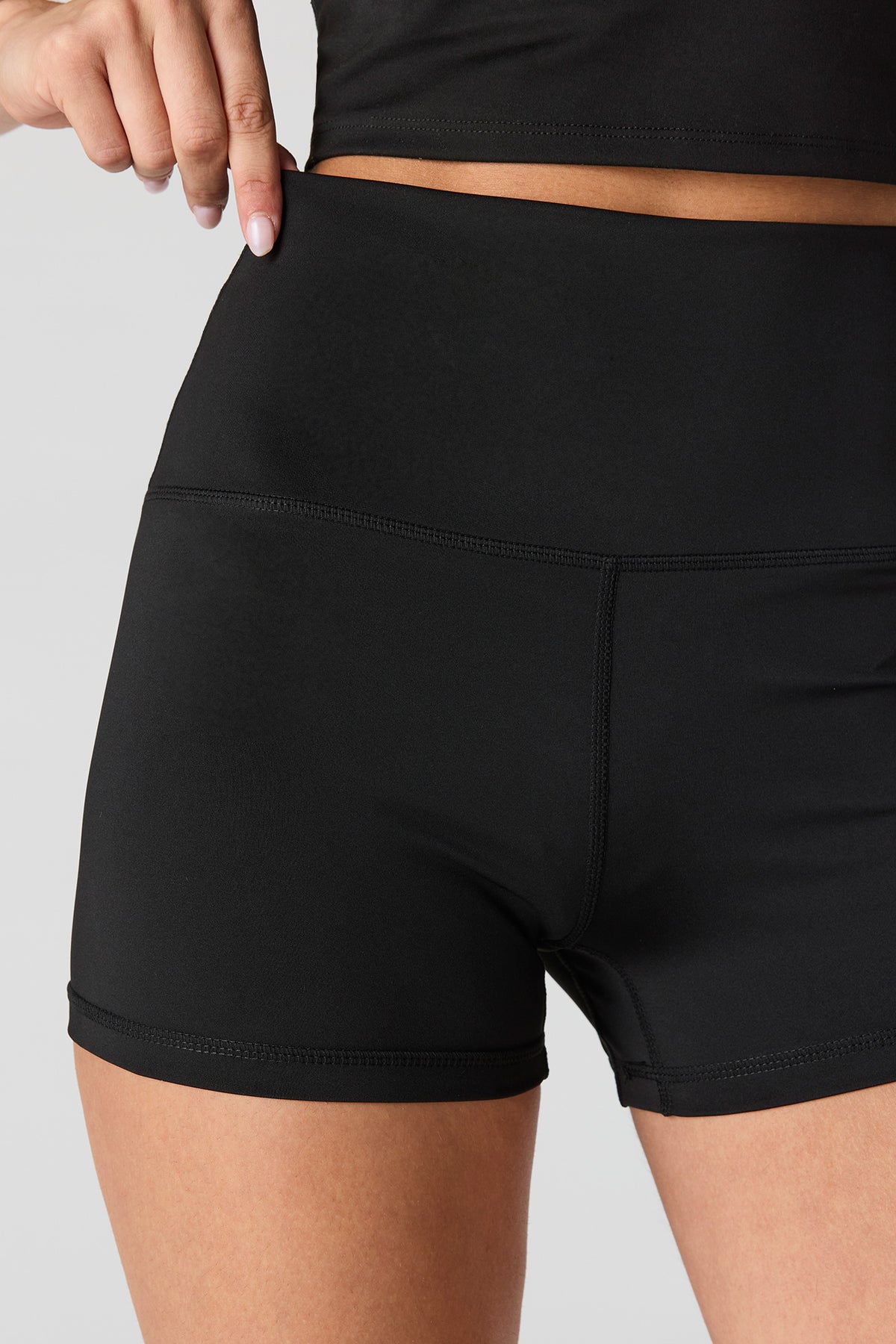 Alt View 4. Active High Density Short 3" - Black