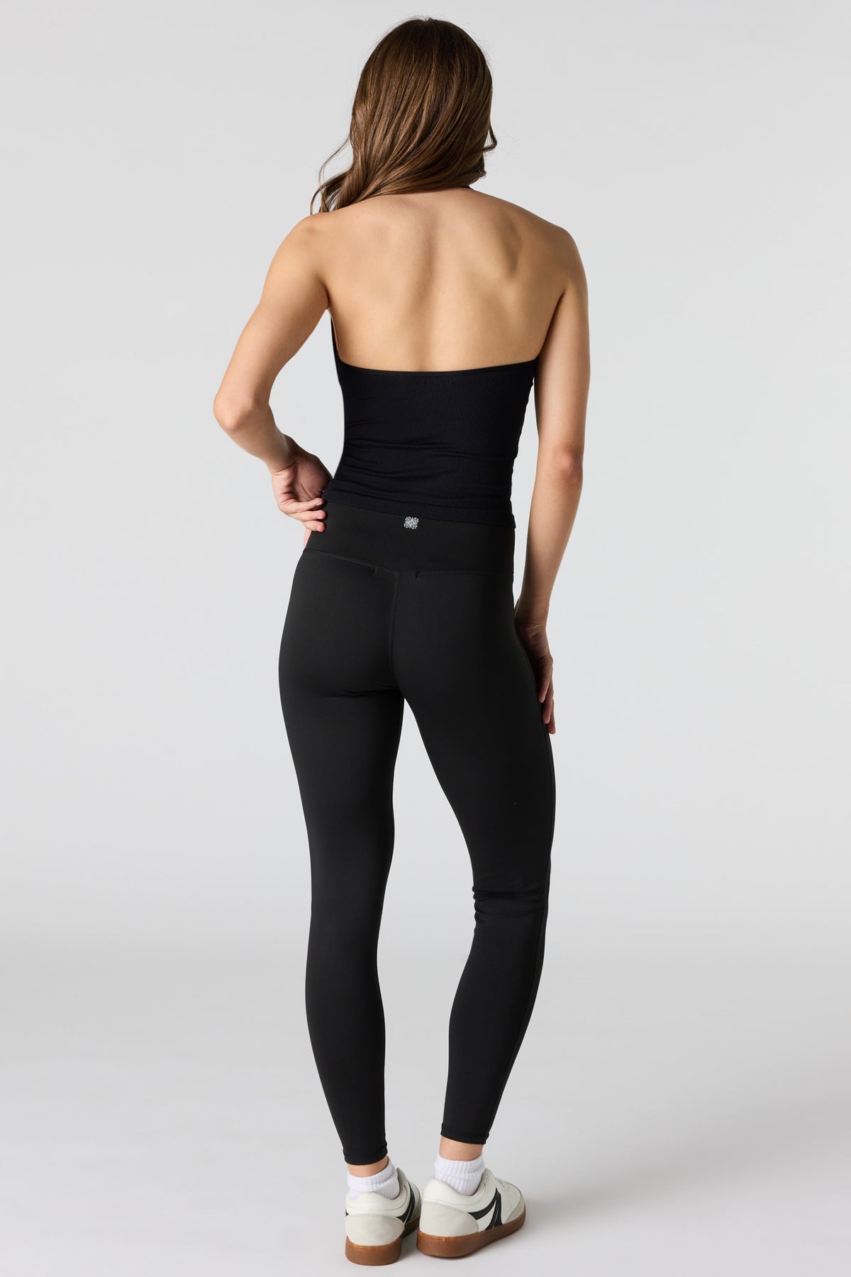 Alt View 3. Active Soft Legging 26" - Black