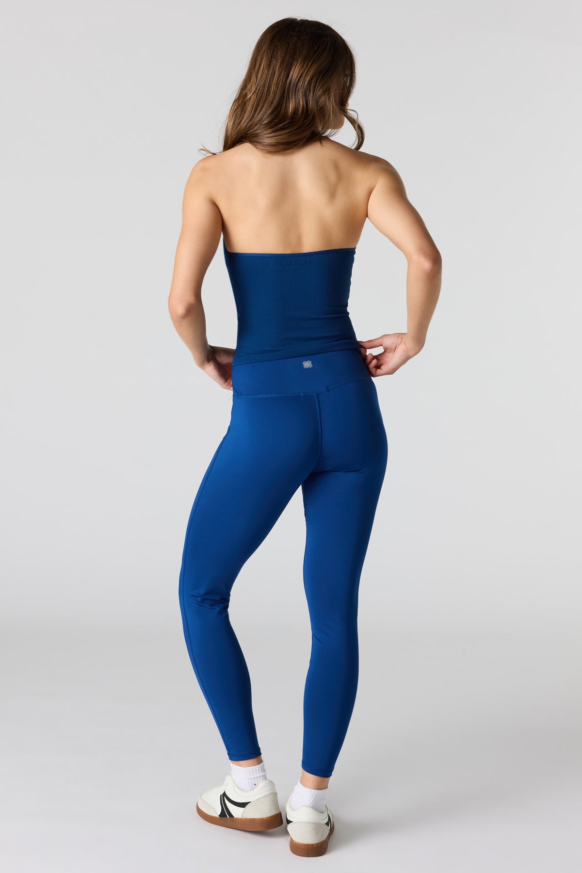 Alt View 3. Active Soft Legging 26" - Navy