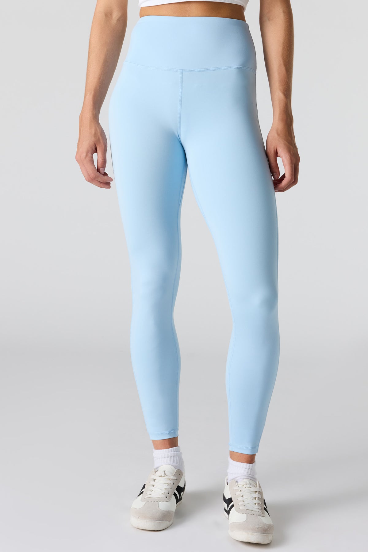 Alt View 2. Active Soft Legging 28" - Light Blue