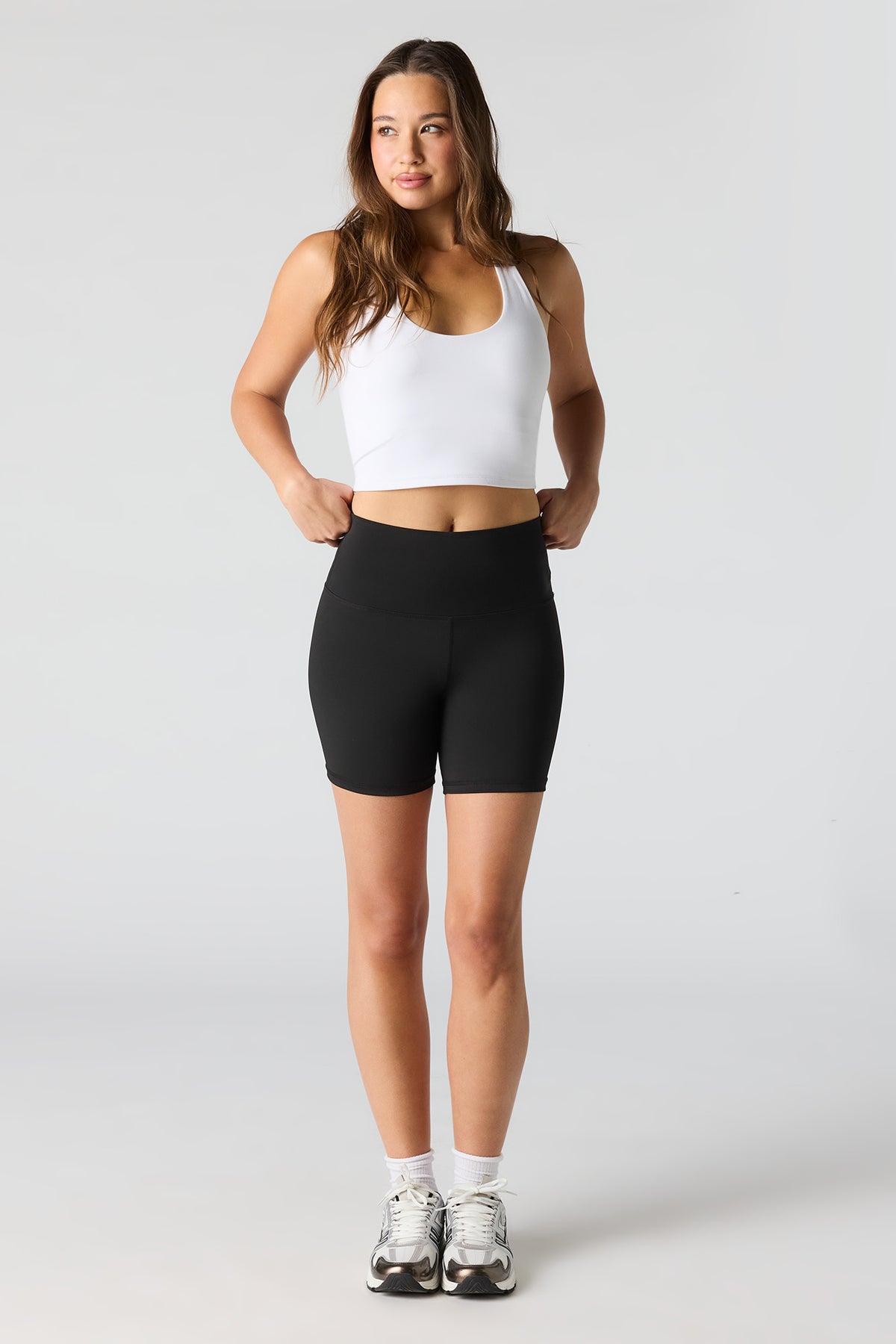 Alt View 3. Active High Density Short 5" - Black