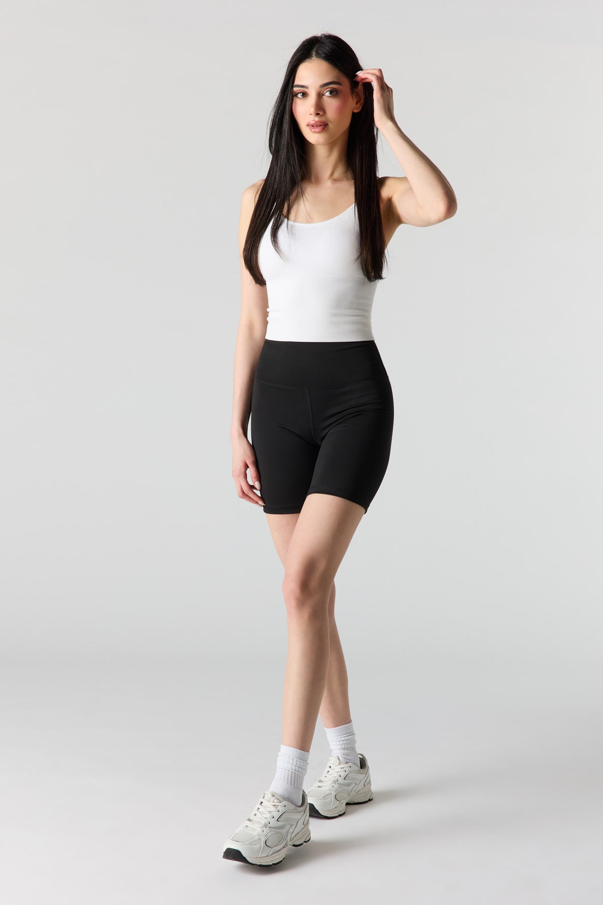 Alt View 3. Active High Density Short 7" - Black