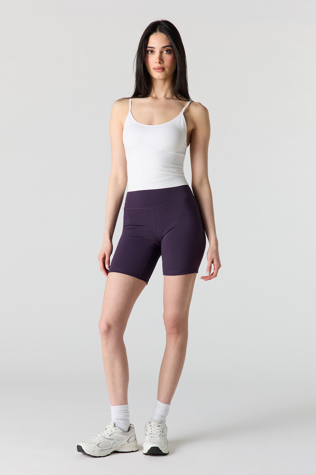 Alt View 3. Active High Density Short 7" - Plum