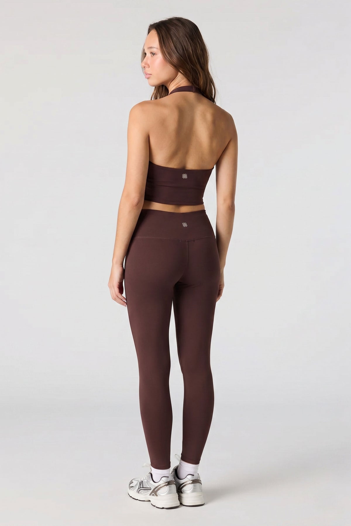 Alt View 2. Active High Density Legging 26" - Brown