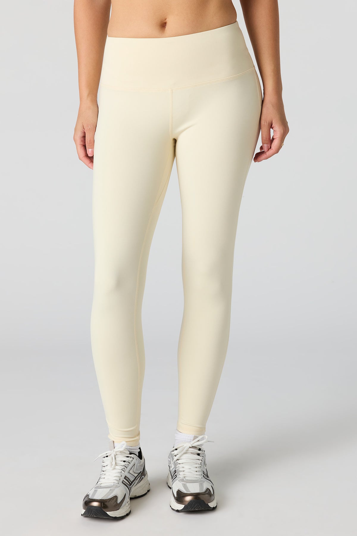 Alt View 2. Active High Density Legging 26" - Yellow