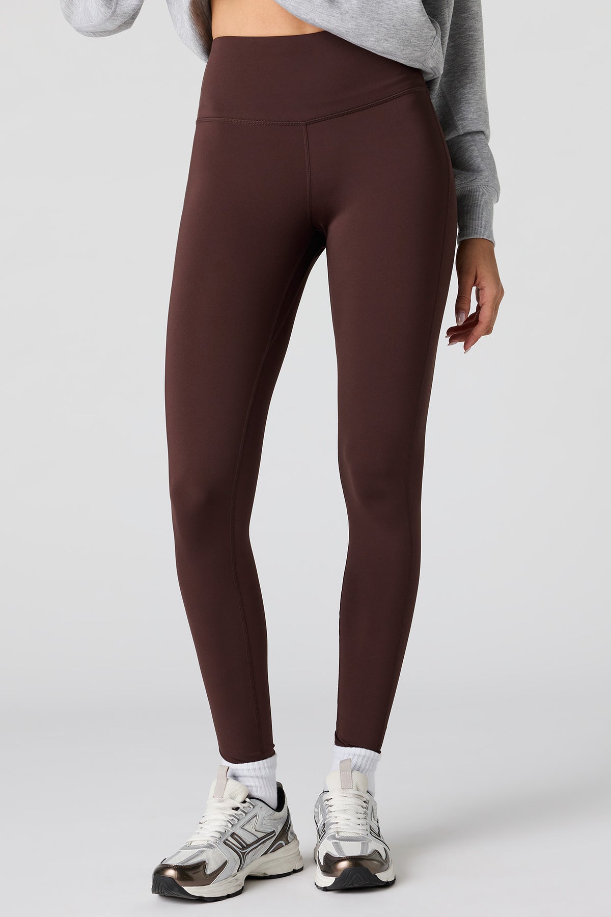 Alt View 2. Active Soft Legging 28" - Brown
