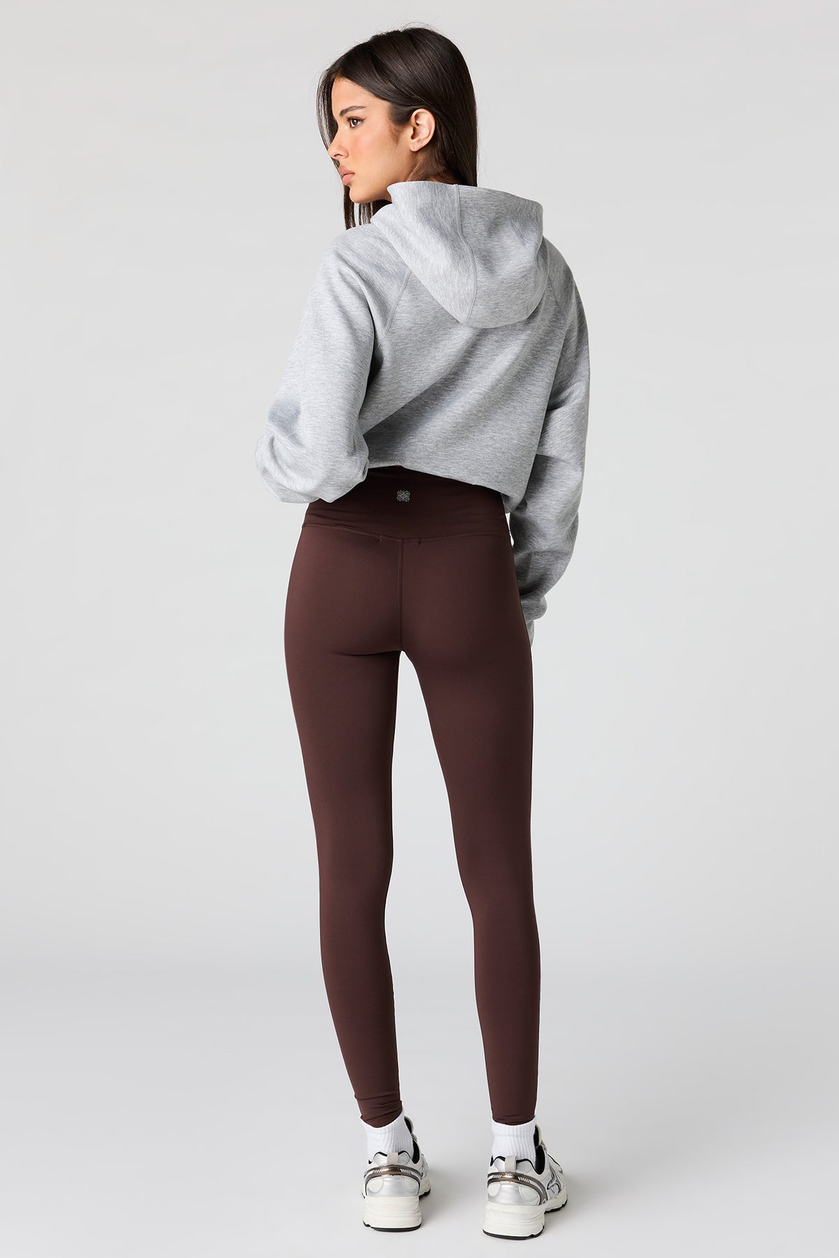 Alt View 3. Active Soft Legging 28" - Brown