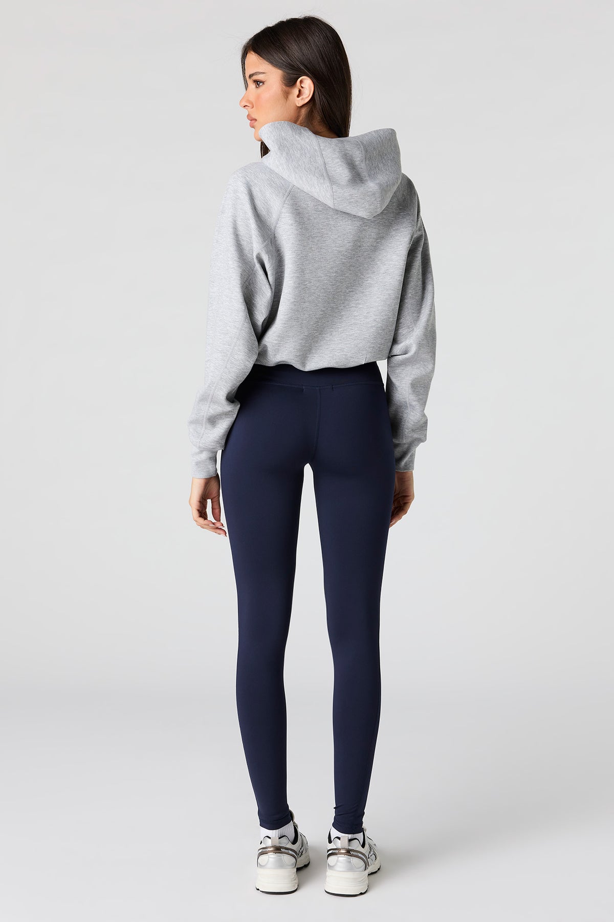 Alt View 3. Active Soft Legging 28" - Navy