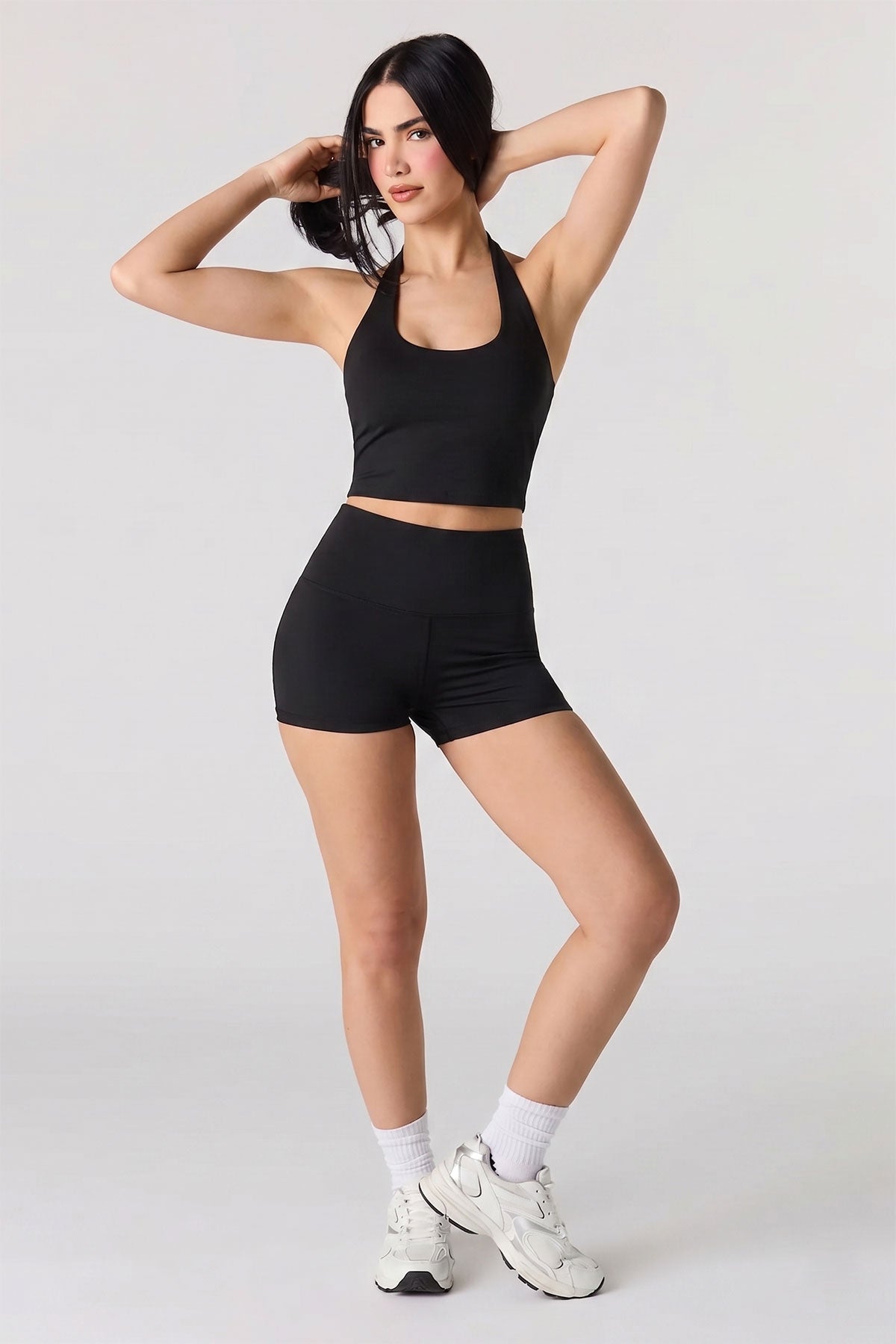 Alt View 3. Active High Density Short 3" - Black