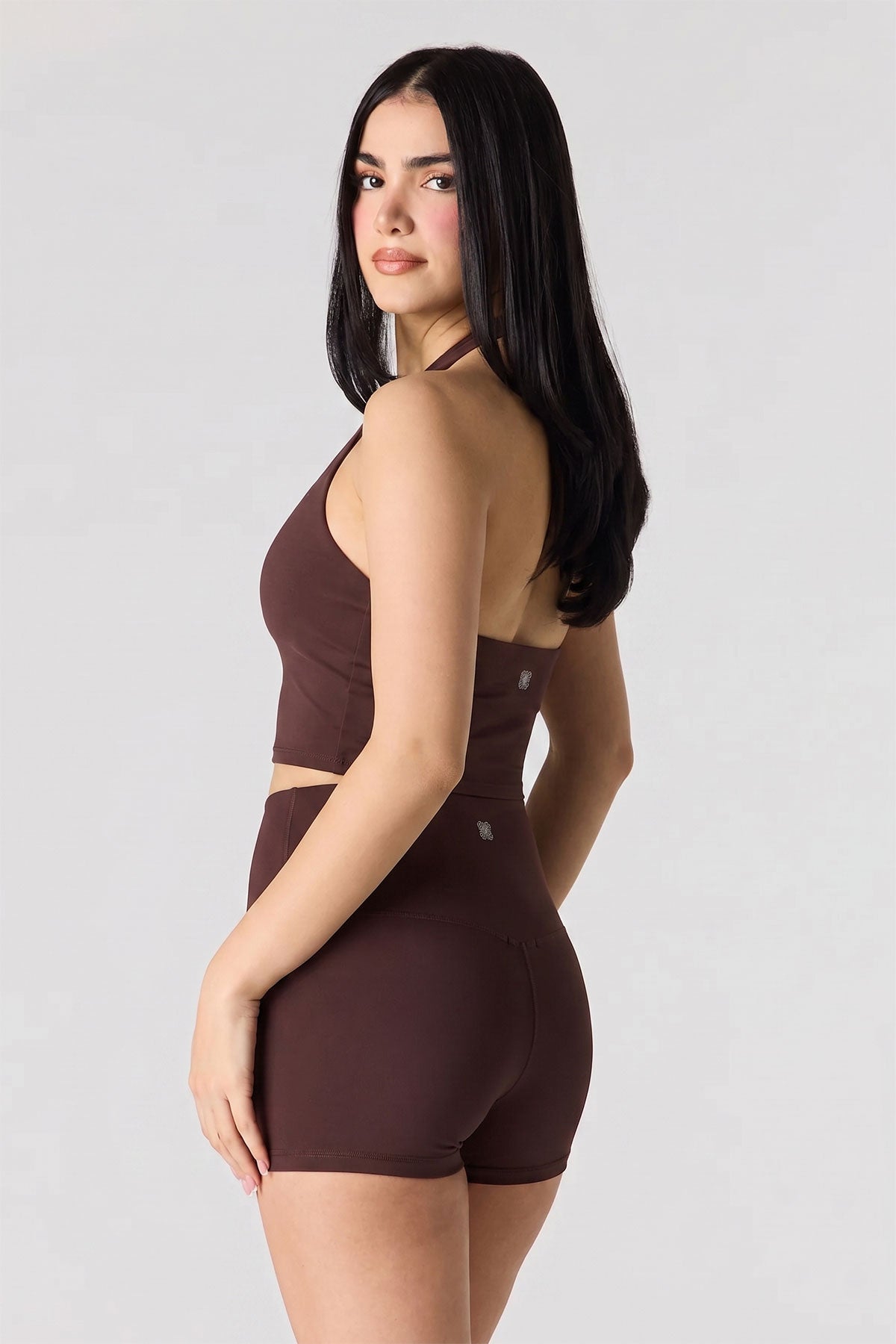 Alt View 2. Active High Density Short 3" - Brown