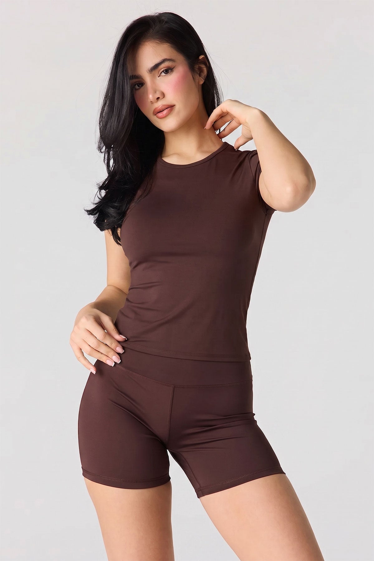 Active High Density Short 5" - Brown