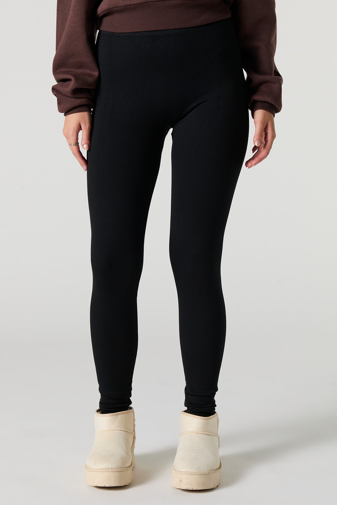 Faux Fur Lined Legging