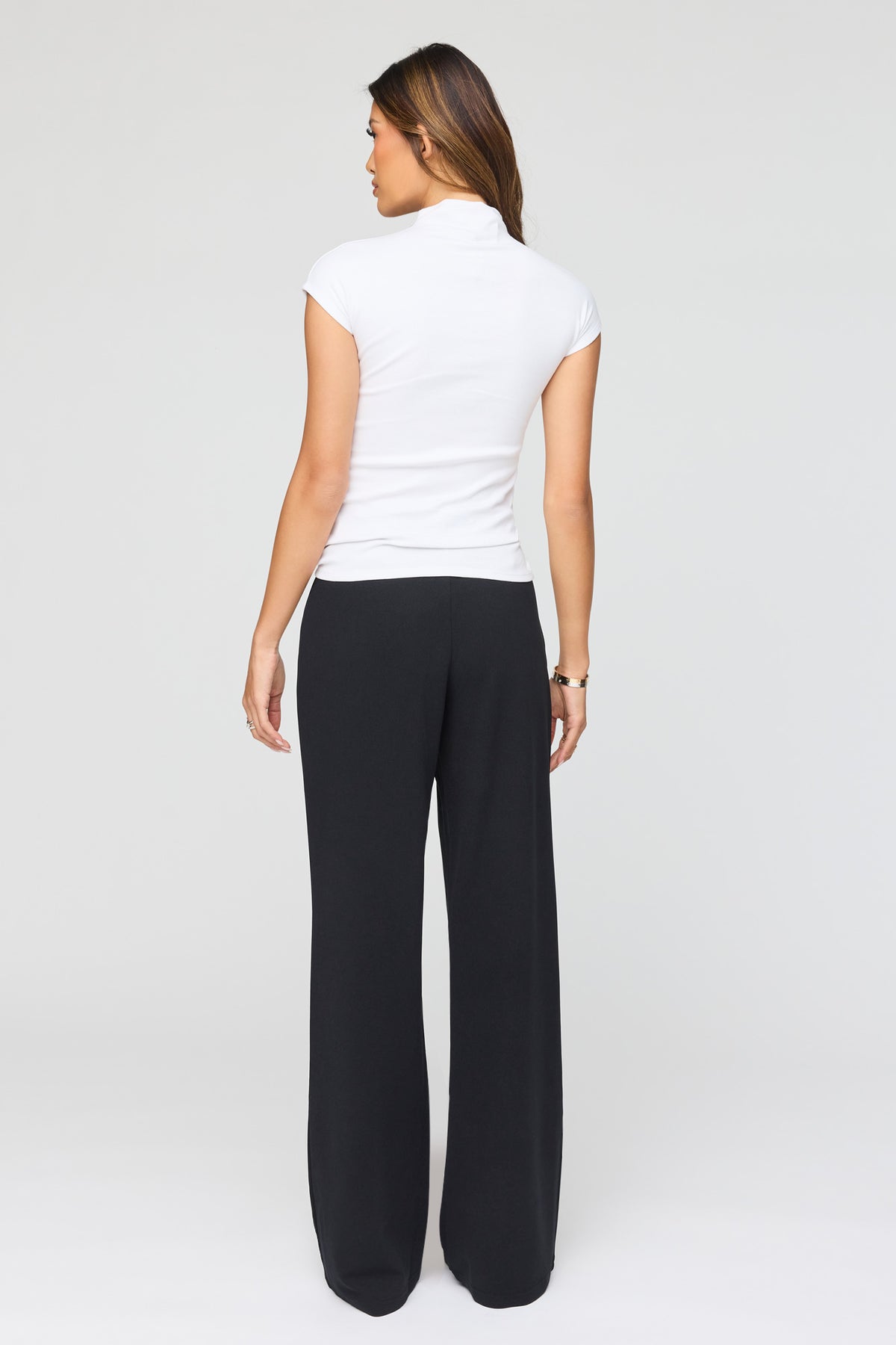 Alt View 3. Straight Leg Dress Pant - Black