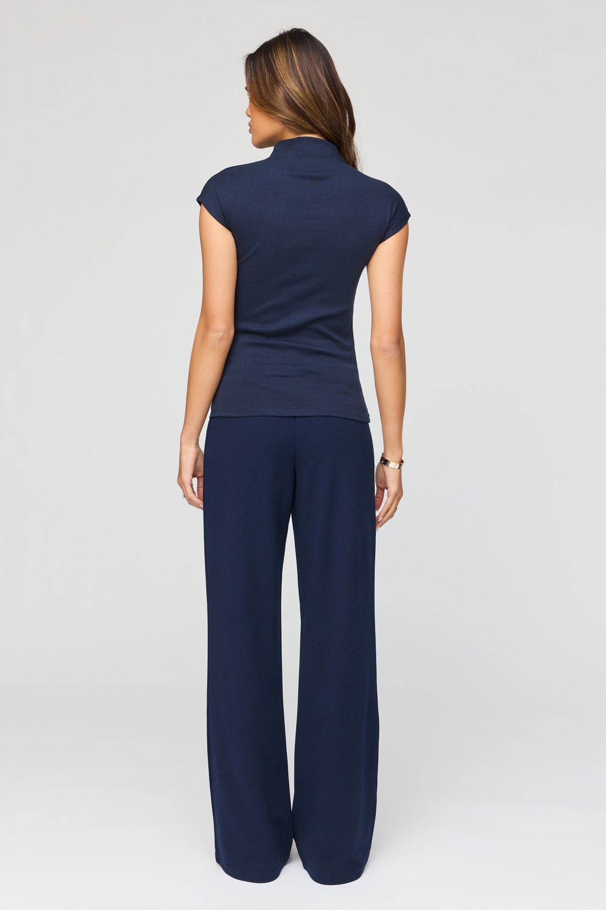 Alt View 3. Straight Leg Dress Pant - Navy