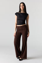 Pantalon habillé à fines rayures