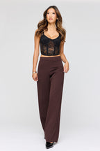 Pantalon habillé à jambe droite