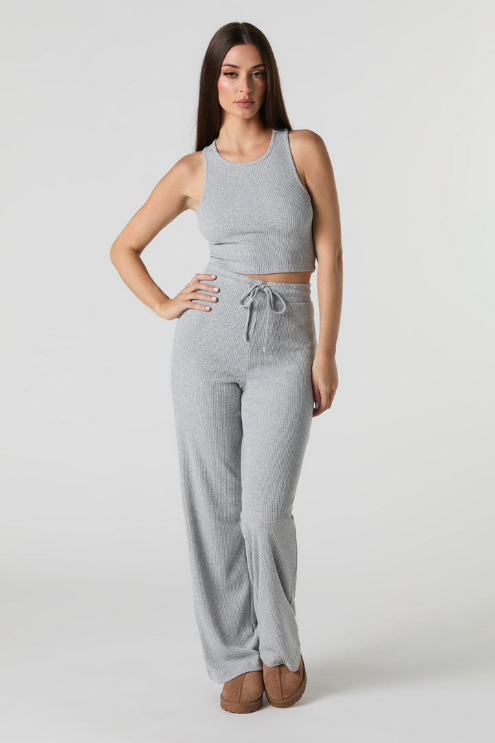 Ribbed Drawstring Pant