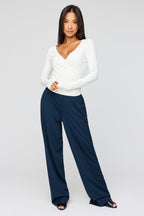Pantalon habillé à jambe droite