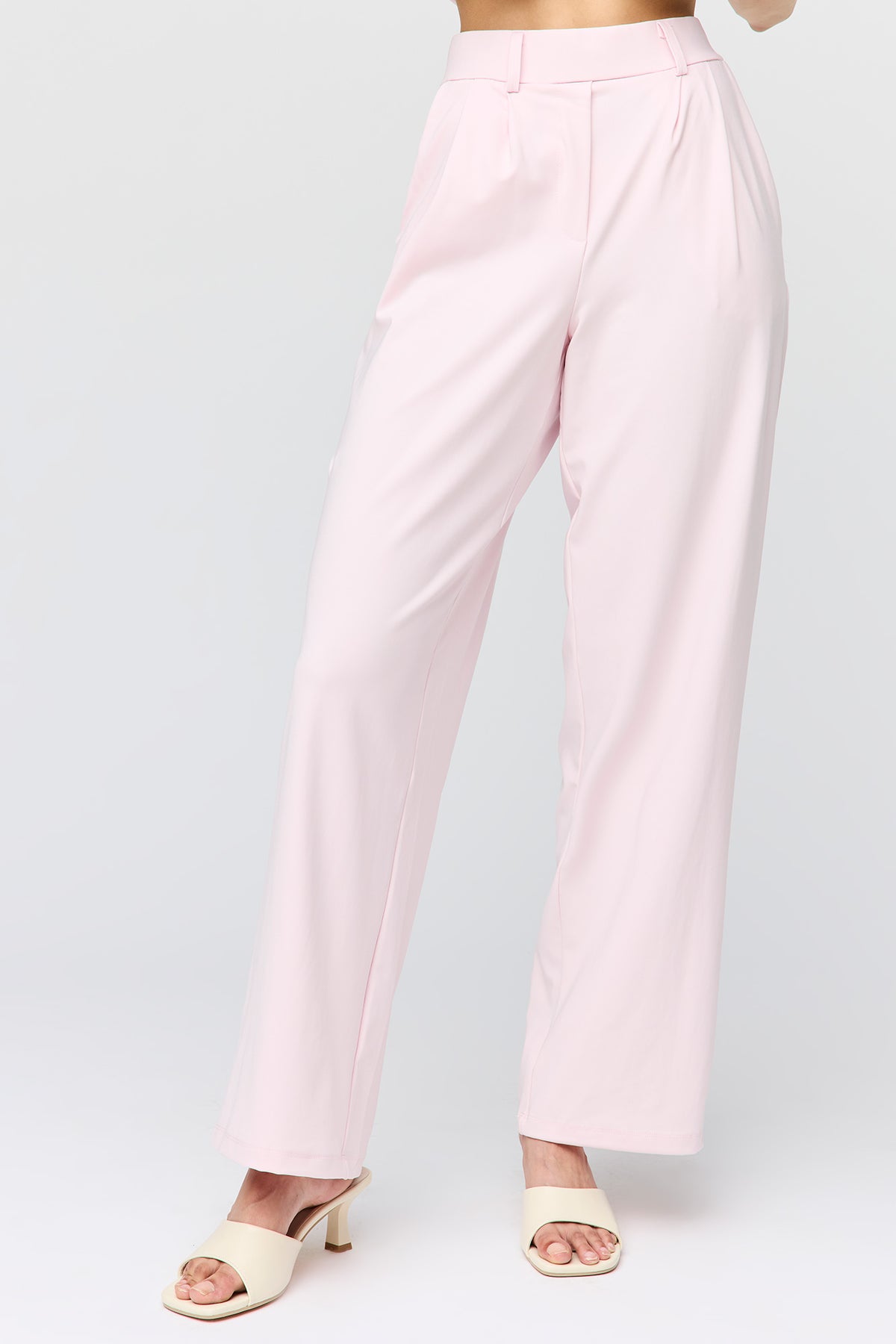 Alt View 2. Wide Leg Dress Pant - Lilac