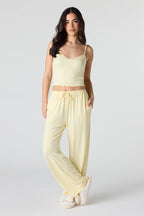 Lace Tank & Pant Pajama Set