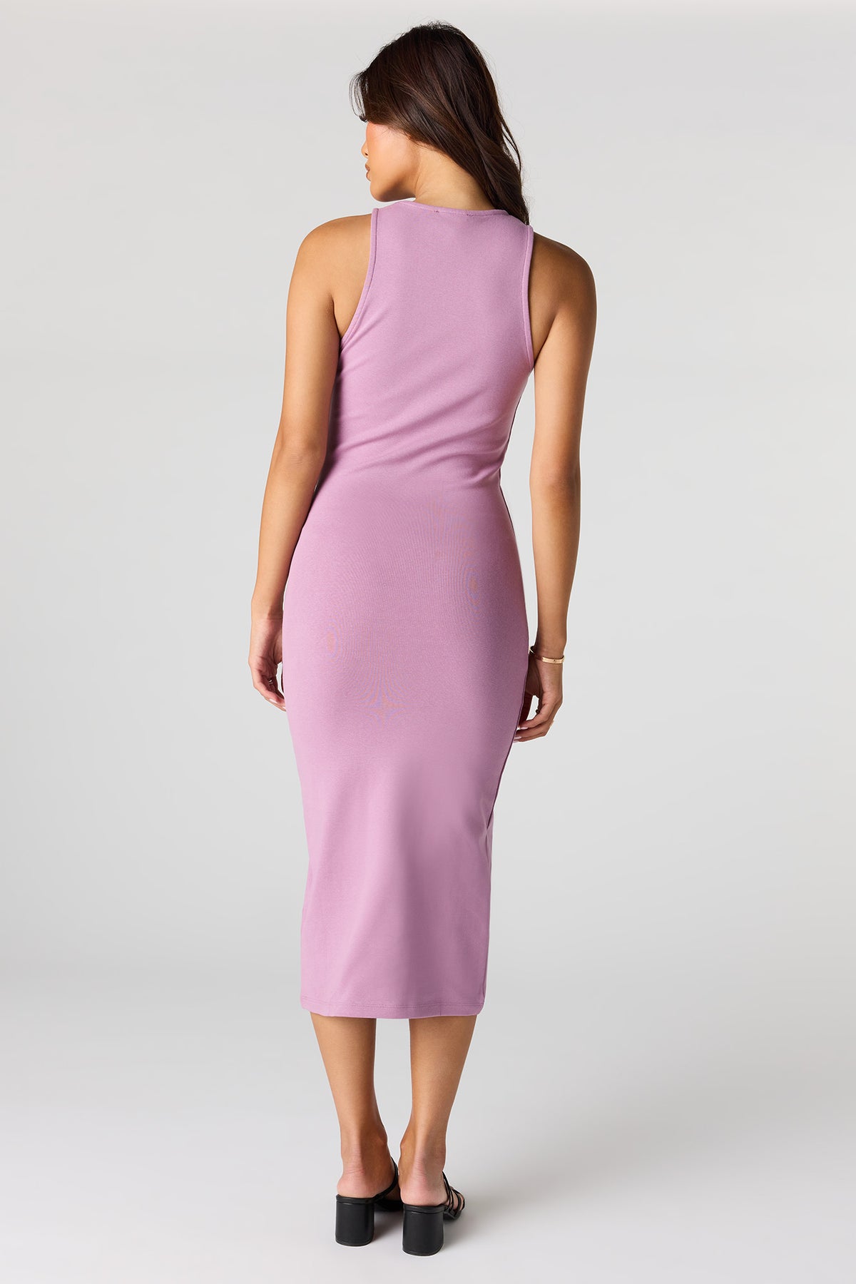 Alt View 3. Sleeveless Midi Dress - Purple
