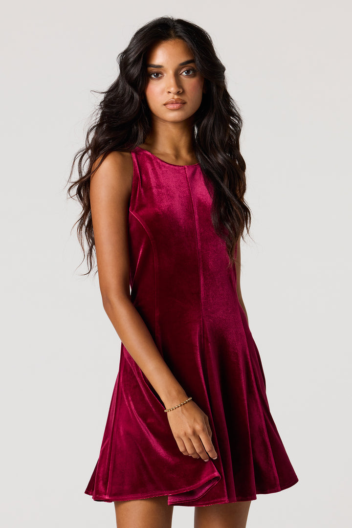 Minirobe en velours