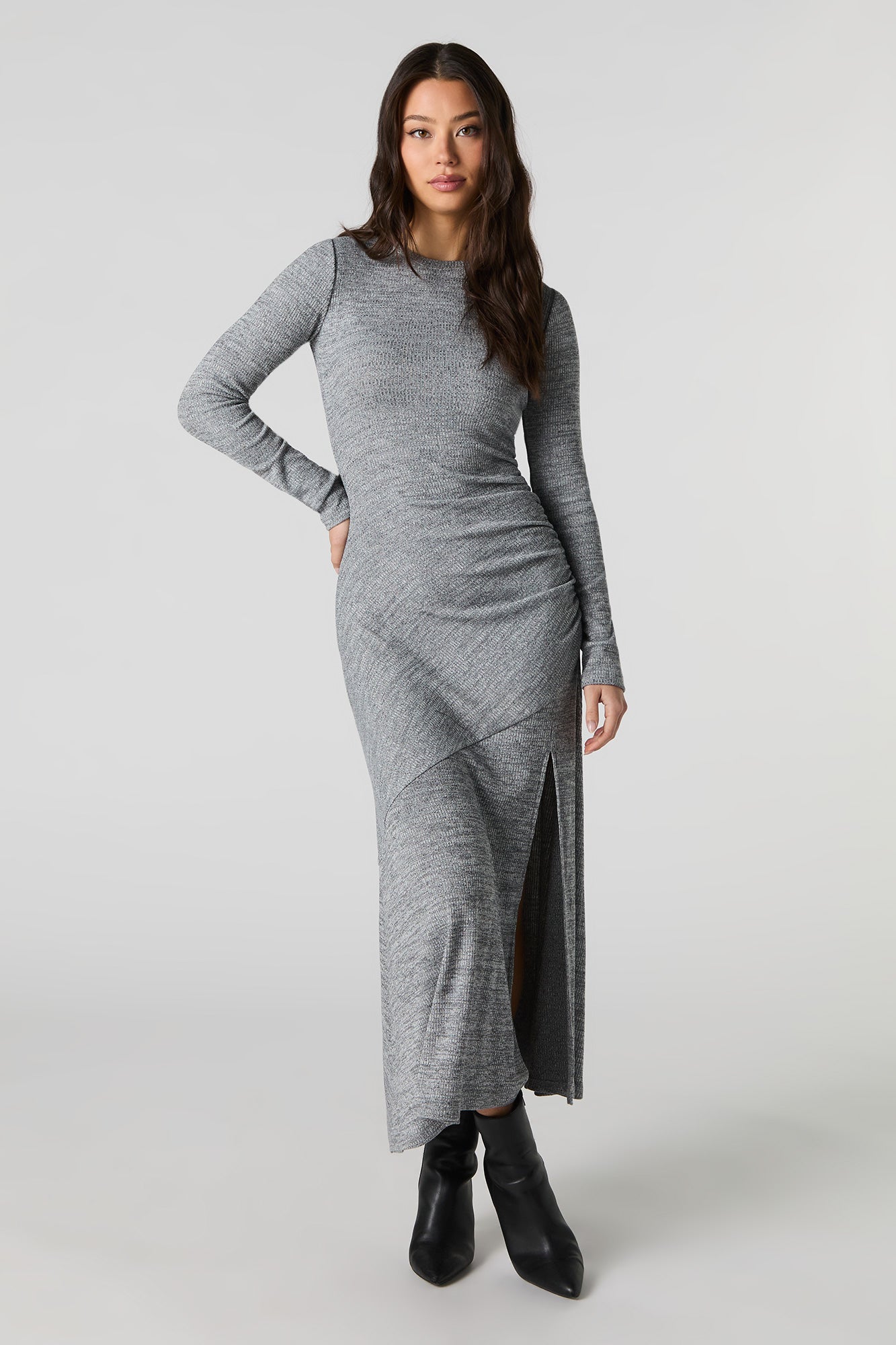 スカート Asymmetric Knitted Volume Dress - grey Asymmetric Knitted Volume Skirt - grey - Mame Kurogouchi