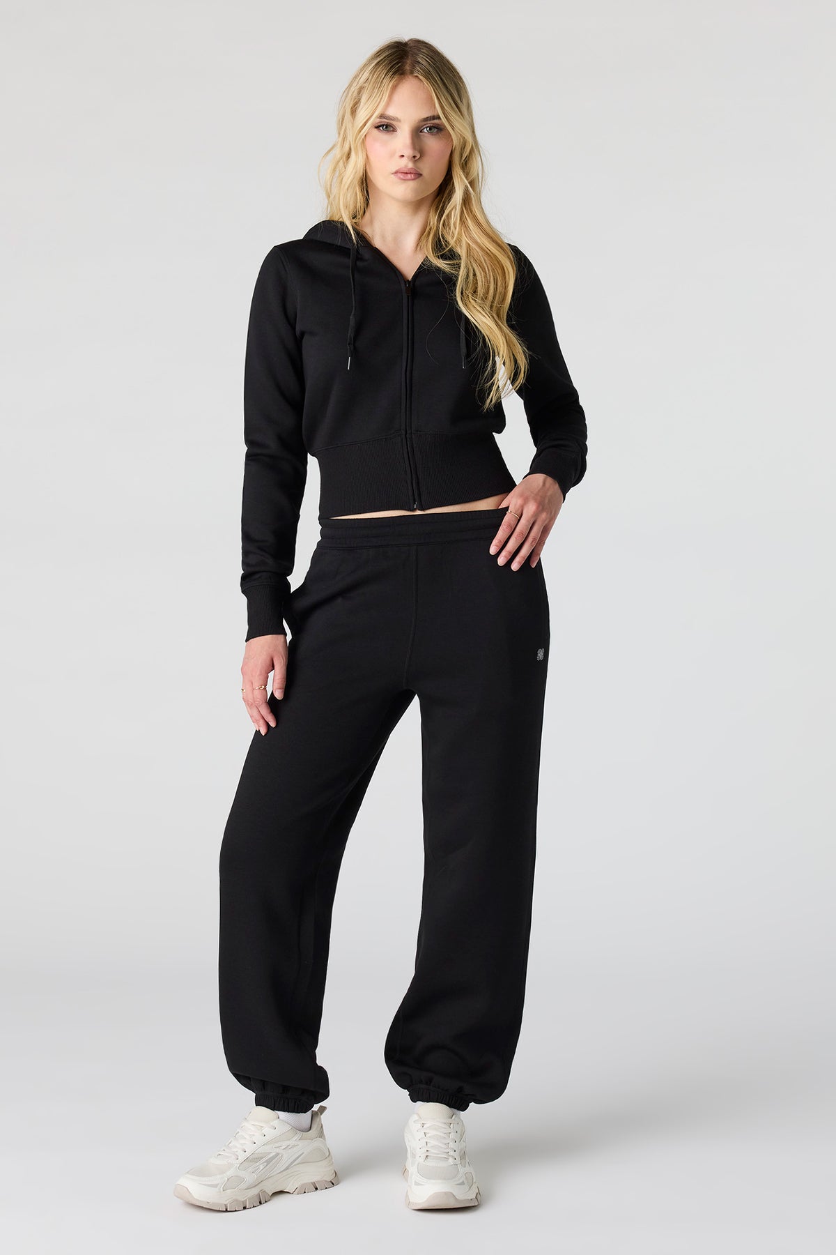 Luxe Scuba Jogger - Black