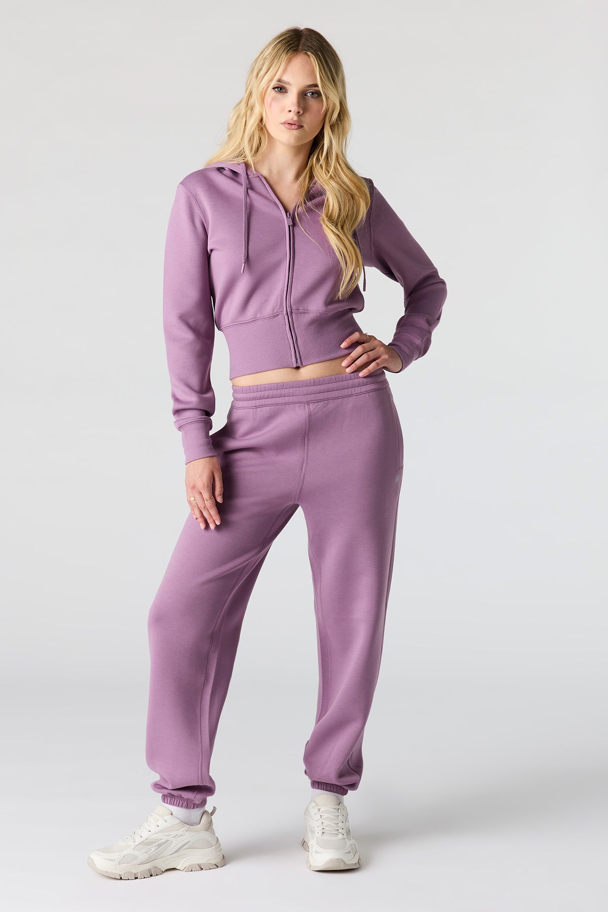 Luxe Scuba Jogger - Purple