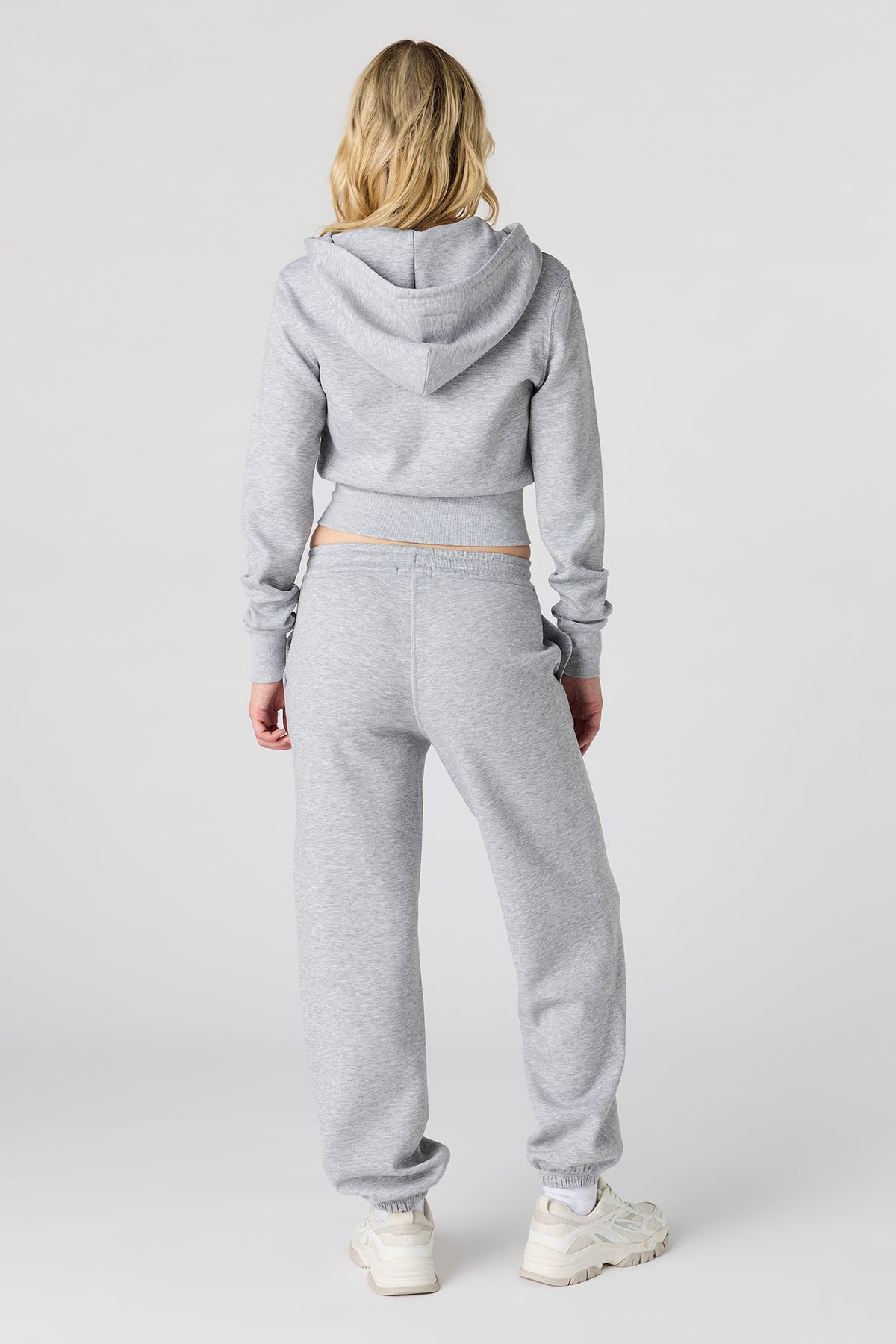 Alt View 3. Luxe Scuba Jogger - Heather Grey