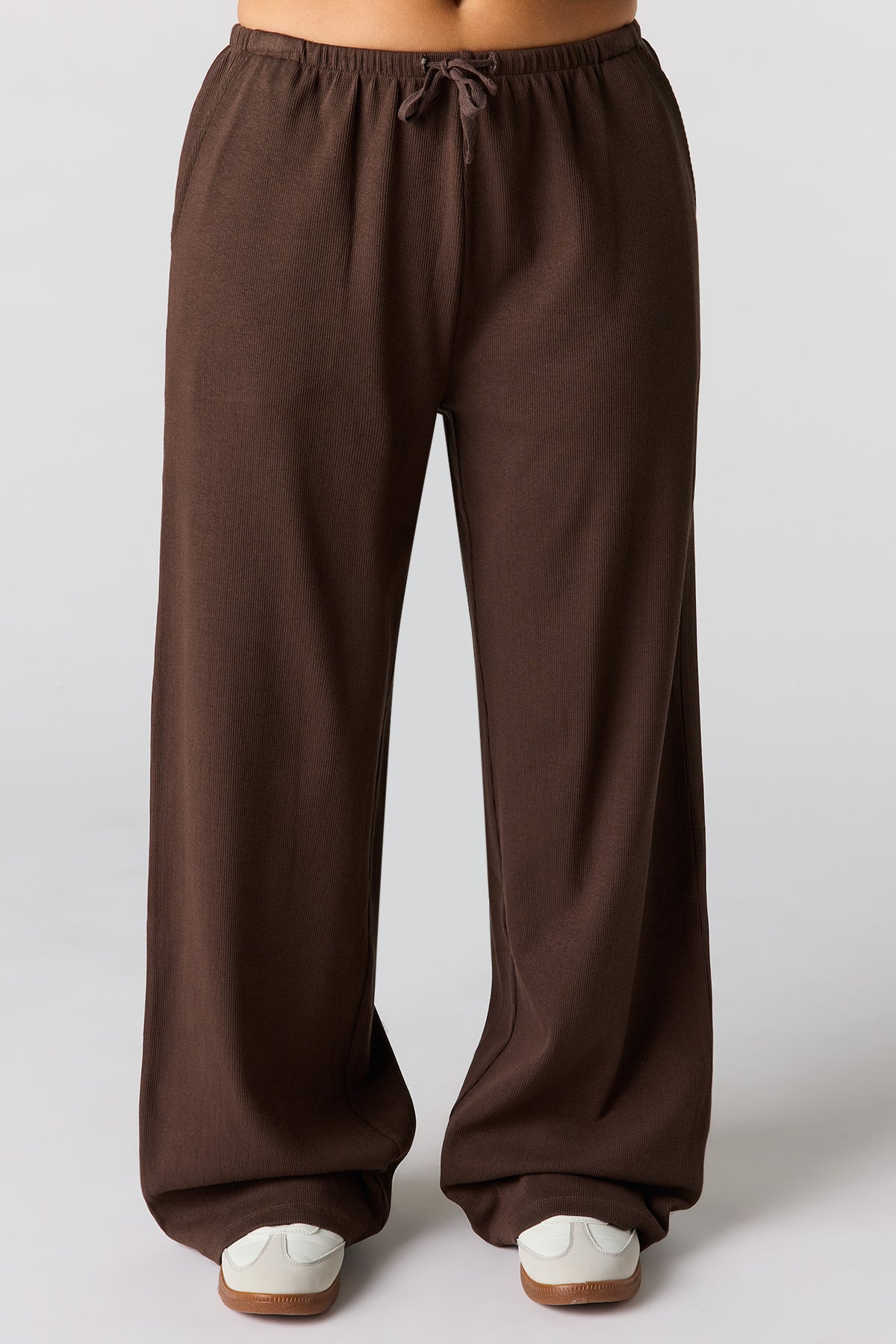 Vue alternative 2. Pantalon d'entraînement décontracté en molleton côtelé