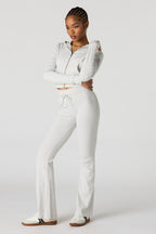 Pantalon côtelé à jambe droite