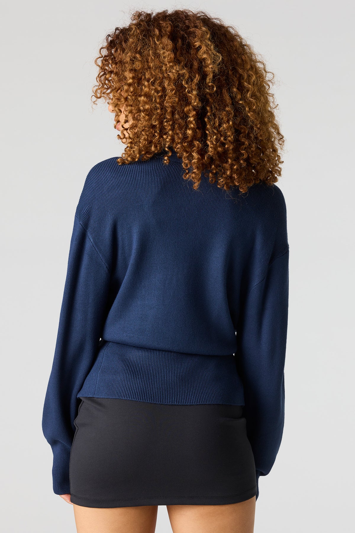 Vue alternative 2. Cardigan à simple boutonnage