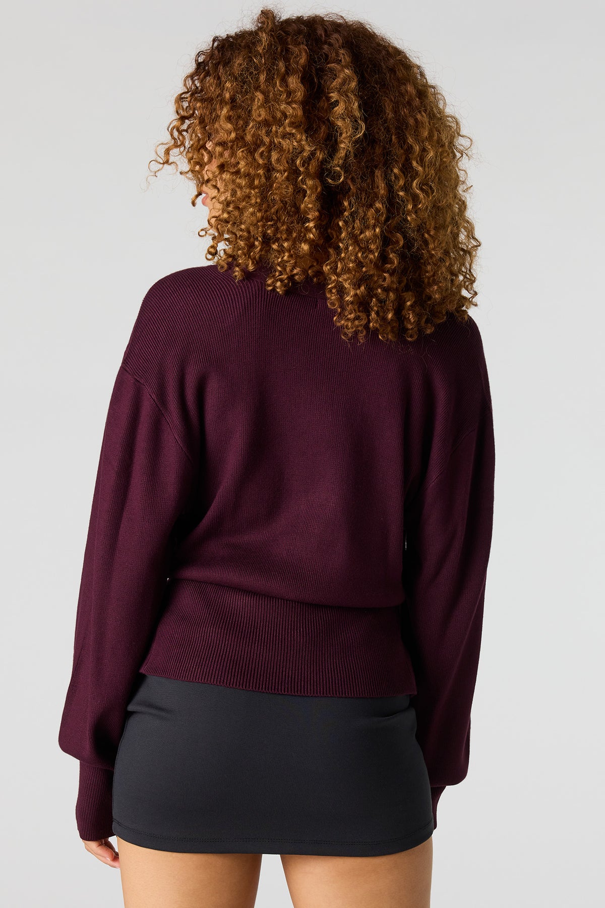 Vue alternative 2. Cardigan à simple boutonnage