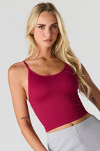 Braless Ribbed Seamless Tank