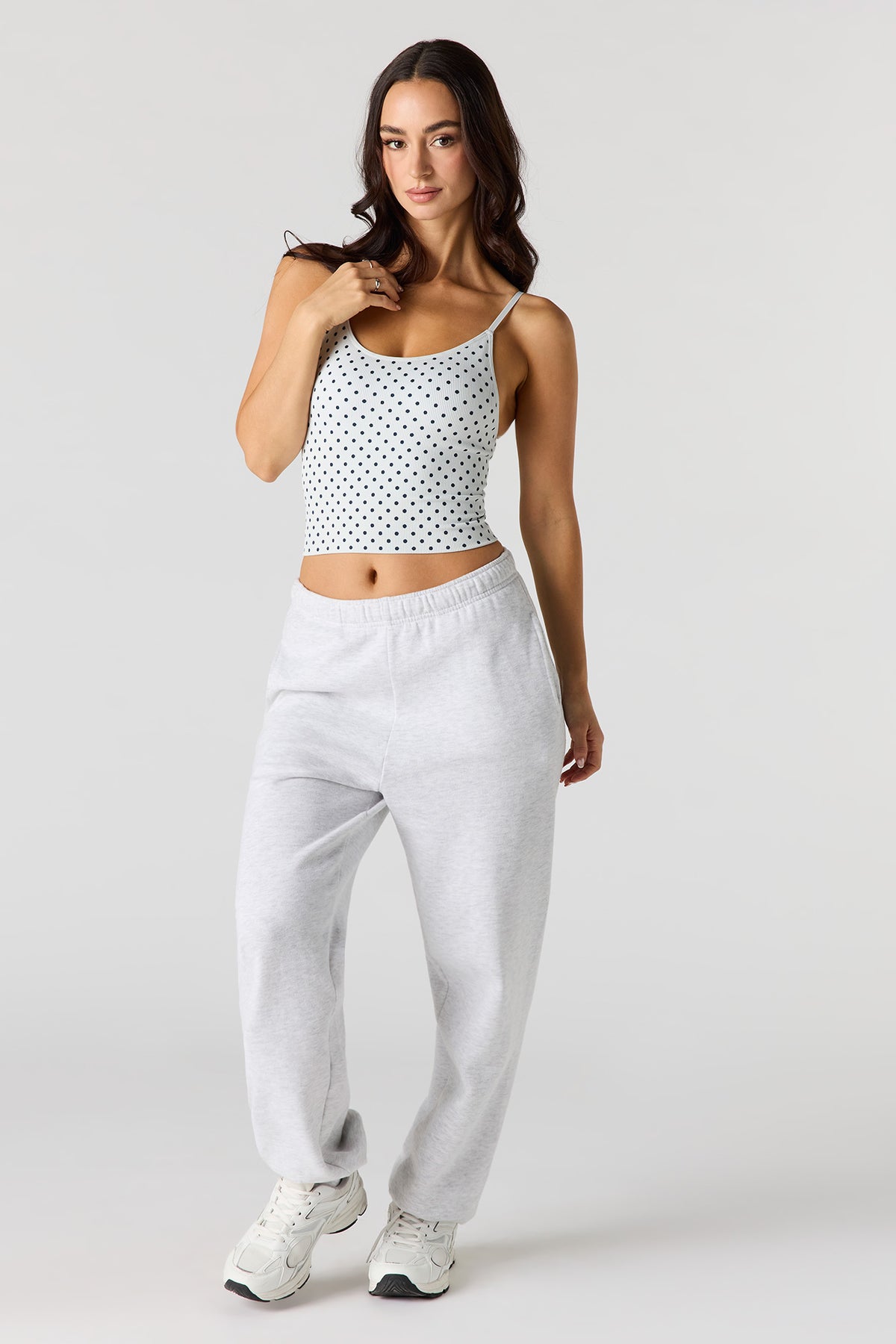 Alt View 3. Braless Ribbed Seamless Tank - Light Blue