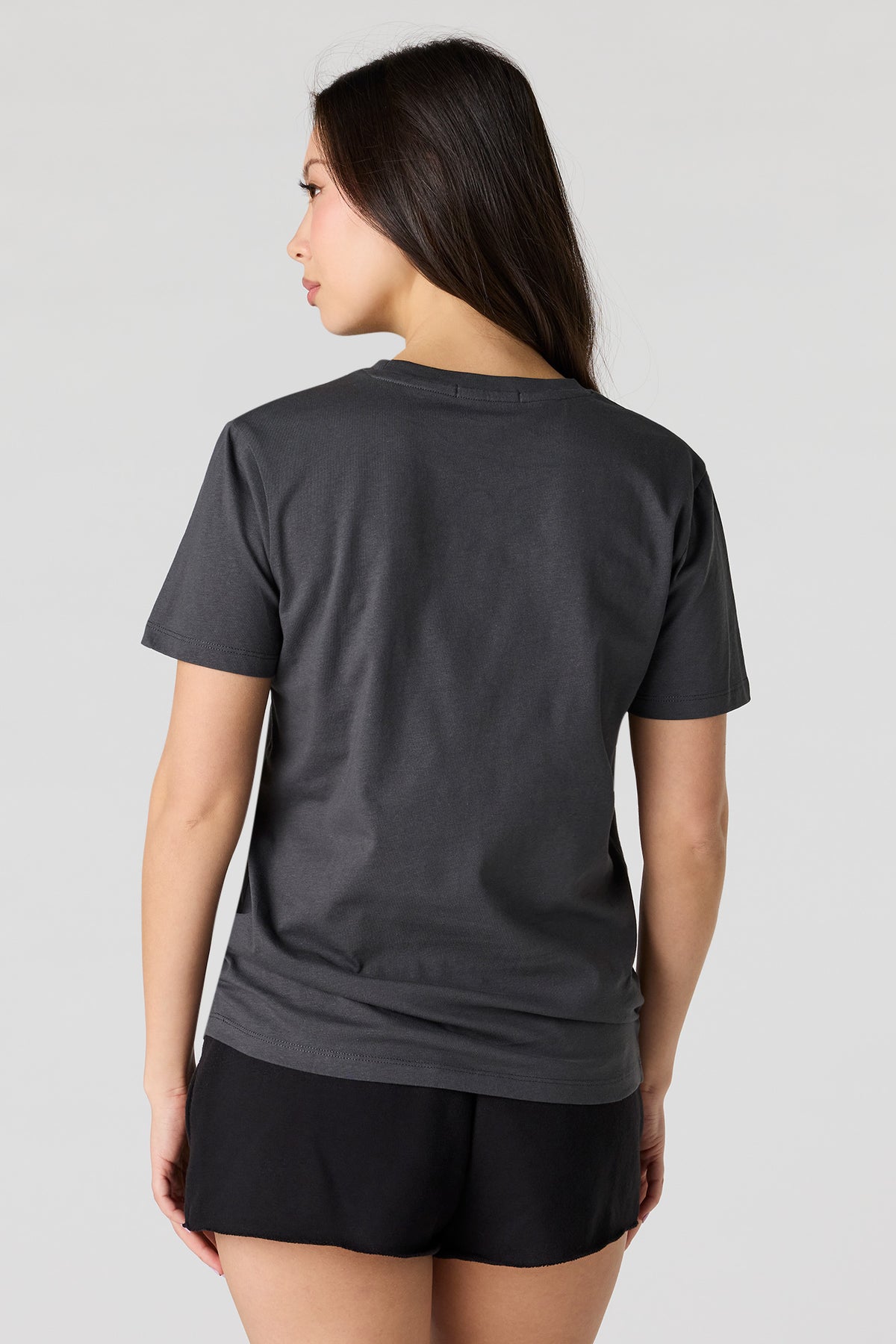Alt View 2. Relaxed T-Shirt - Charcoal