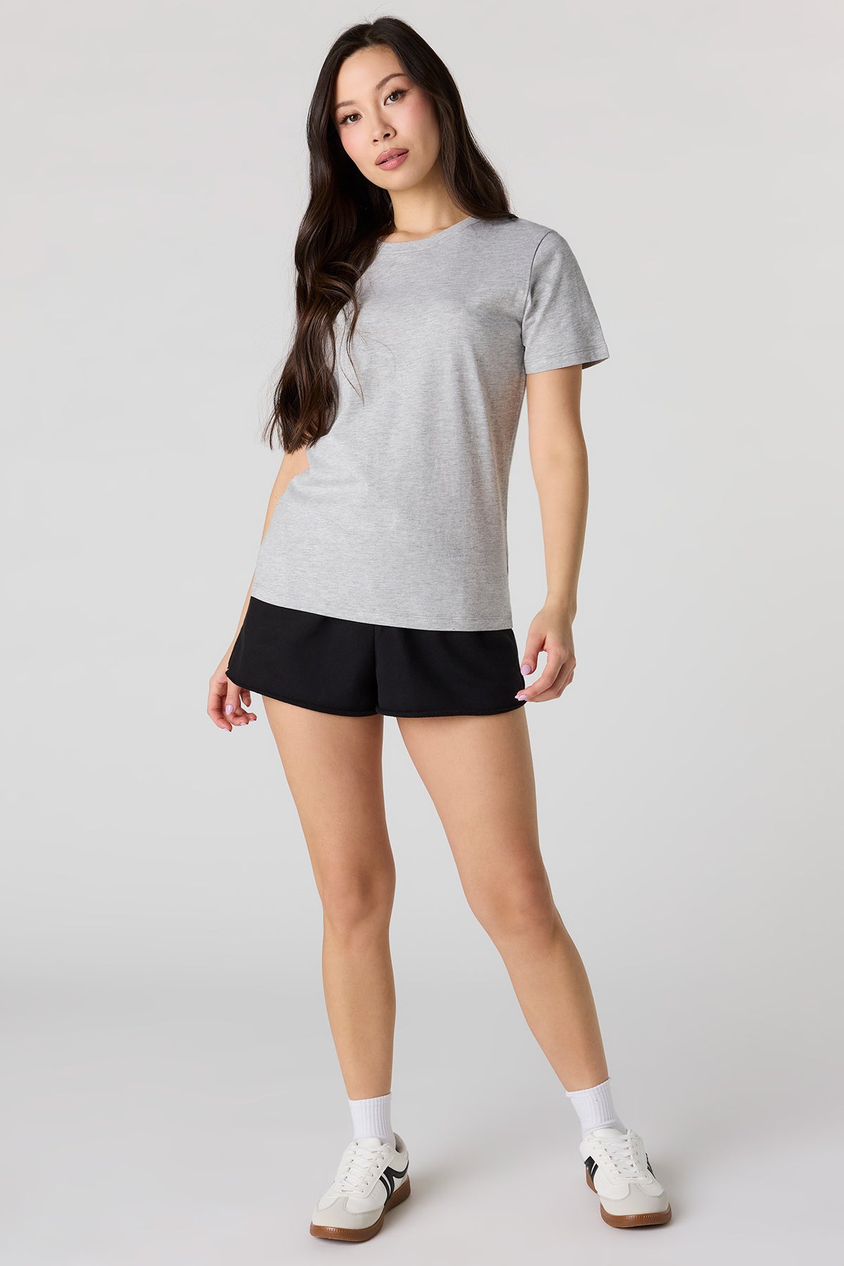 Alt View 3. Relaxed T-Shirt - Heather Grey