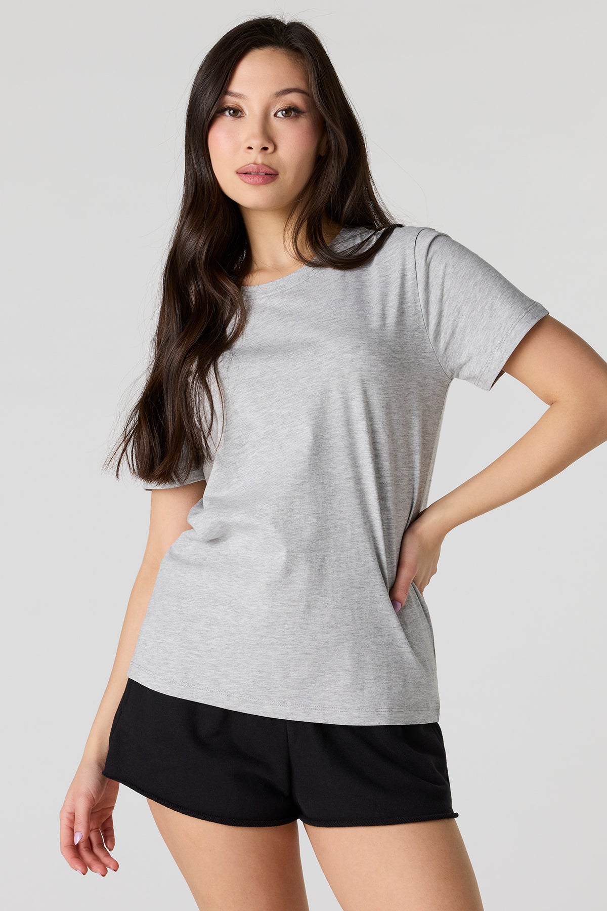 Relaxed T-Shirt - Heather Grey