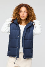 Veste bouffante à capuchon