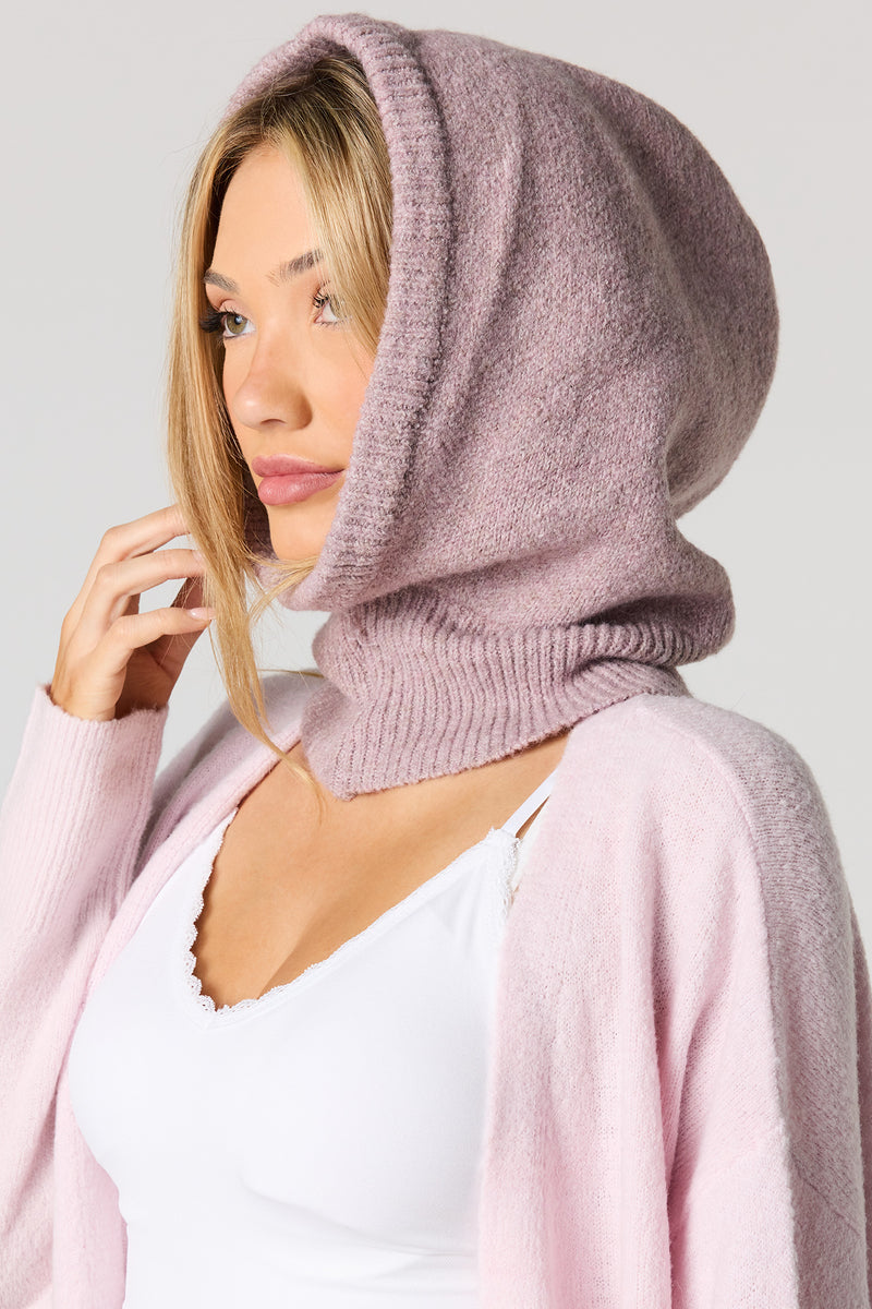 Knit Hood Scarf