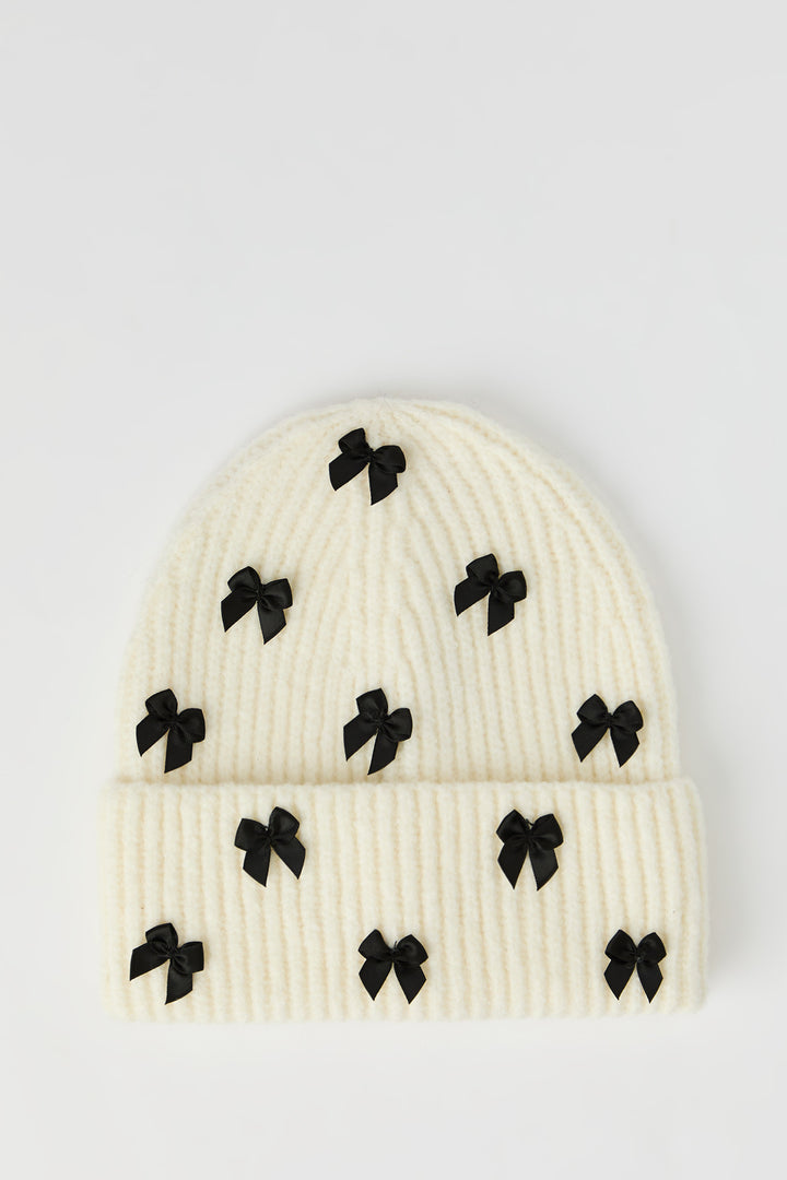 Tuque avec minipompon