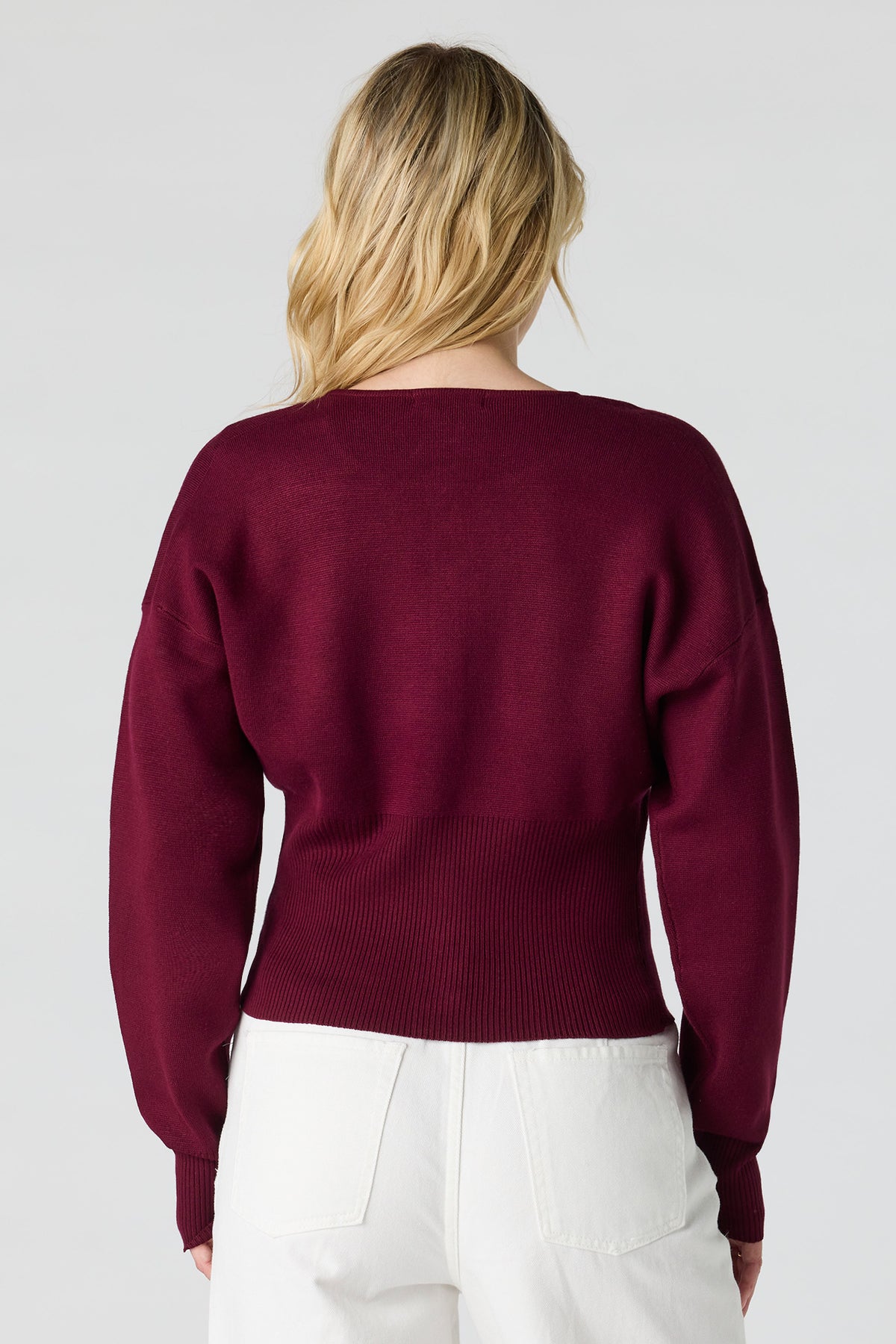 Vue alternative 2. Cardigan boutonné ample