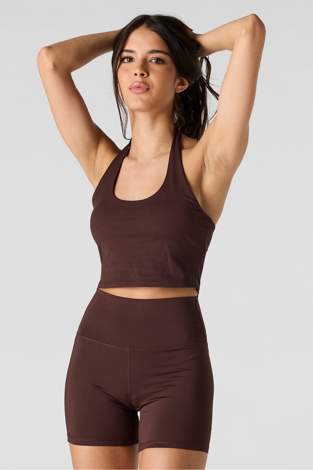 Active Soft Halter Tank - Brown