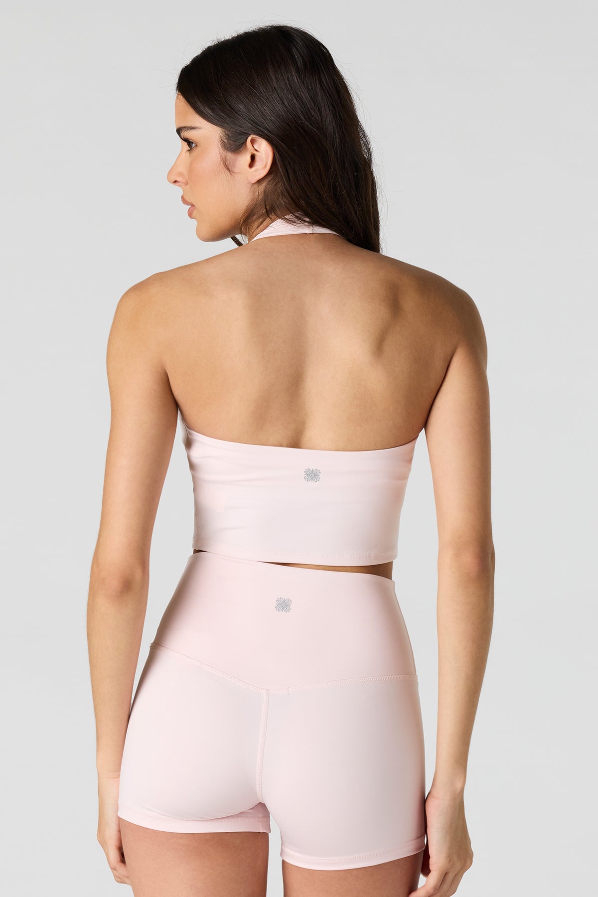 Alt View 2. Active Soft Halter Tank - Pink